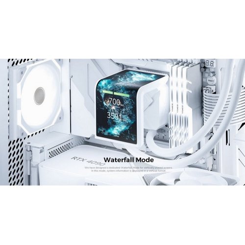 Готова СВО TRYX Panorama SE 240 ARGB (L-P240L-AM2M-G0W) White купити в Україні: Київ, Львів, Хмельницький, Тернопіль | Перевірка сумісності, низька ціна, відгуки, характеристики від TELEMART фото
