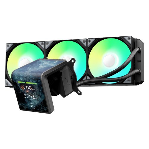 Готова СВО TRYX Panorama SE 360 ARGB (L-P360L-AM3M-G0K) Black купити в Україні: Київ, Львів, Хмельницький, Тернопіль | Перевірка сумісності, низька ціна, відгуки, характеристики від TELEMART фото