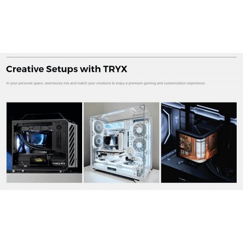 Готова СВО TRYX Panorama SE 360 ARGB (L-P360L-AM3M-G0K) Black купити в Україні: Київ, Львів, Хмельницький, Тернопіль | Перевірка сумісності, низька ціна, відгуки, характеристики від TELEMART фото