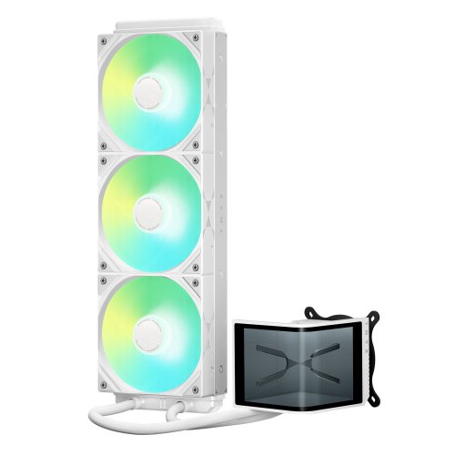 Готова СВО TRYX Panorama SE 360 ARGB (L-P360L-AM3M-G0W) White купити в Україні: Київ, Львів, Хмельницький, Тернопіль | Перевірка сумісності, низька ціна, відгуки, характеристики від TELEMART фото