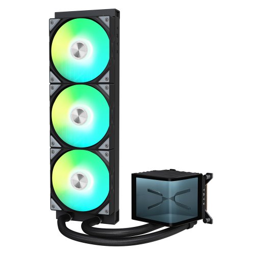 Готовая СВО TRYX Panorama 360 ARGB (L-P360A-AS3M-G1K) Black купить в Украине: Киев, Днепр, Харьков, Одесса  | Проверка совместимости, низкая цена, отзывы, характеристики от TELEMART фото