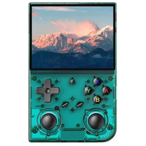 Портативна ретро-ігрова консоль Anbernic RG 35XXPRO 64GB Transparent Teal купити в Україні: Київ, Львів, Хмельницький, Тернопіль | Низька ціна, відгуки, характеристики від TELEMART фото