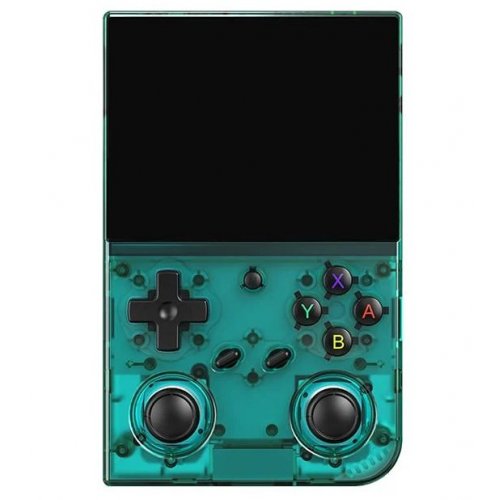 Портативна ретро-ігрова консоль Anbernic RG 35XXPRO 64GB Transparent Teal купити в Україні: Київ, Львів, Хмельницький, Тернопіль | Низька ціна, відгуки, характеристики від TELEMART фото