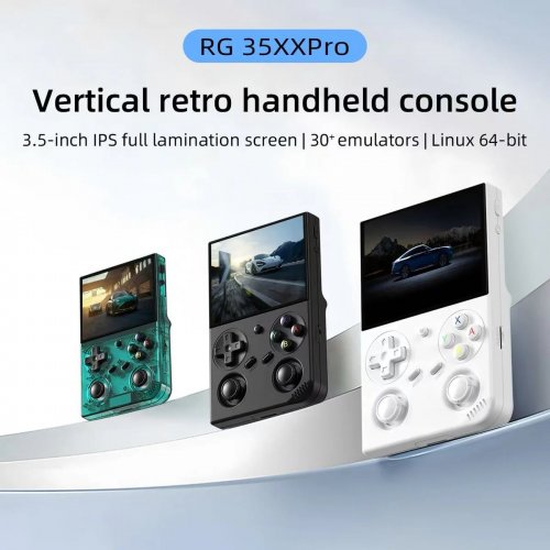 Портативна ретро-ігрова консоль Anbernic RG 35XXPRO 64GB Black купити в Україні: Київ, Львів, Хмельницький, Тернопіль | Низька ціна, відгуки, характеристики від TELEMART фото