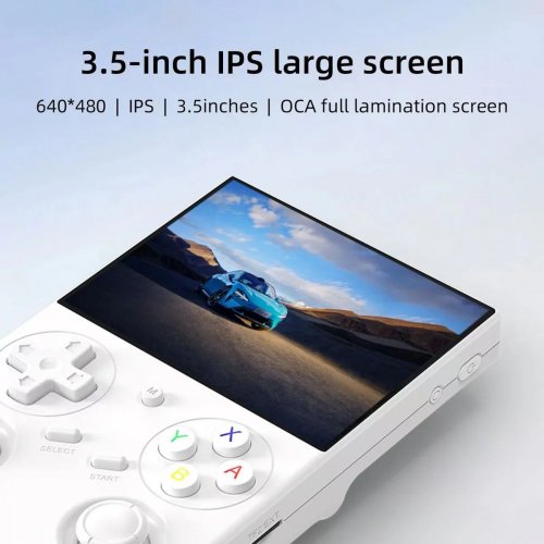Портативна ретро-ігрова консоль Anbernic RG 35XXPRO 64GB White купити в Україні: Київ, Львів, Хмельницький, Тернопіль | Низька ціна, відгуки, характеристики від TELEMART фото