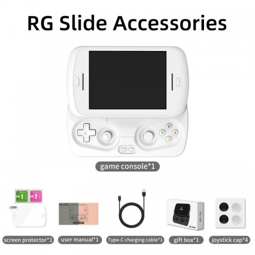 Портативная игровая консоль Anbernic RG Slide White купить в Украине: Киев, Днепр, Харьков, Одесса  | Низкая цена, отзывы, характеристики от TELEMART фото