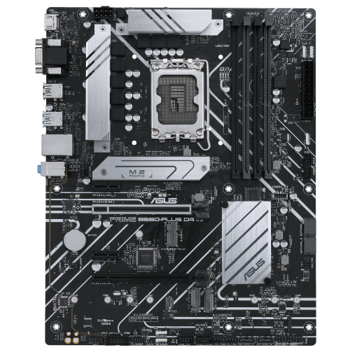 Уценка материнская плата Asus PRIME B660-PLUS D4 (s1700, Intel B660) (Следы использования, 805655) купить в Украине: Киев, Днепр, Харьков, Одесса  | Проверка совместимости, низкая цена, отзывы, характеристики от TELEMART фото