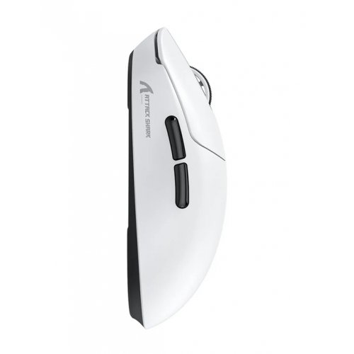 Миша Attack Shark X8 Plus Wireless (AS-6972792471754-W) White купити в Україні: Київ, Львів, Хмельницький, Тернопіль | Низька ціна, відгуки, характеристики від TELEMART фото