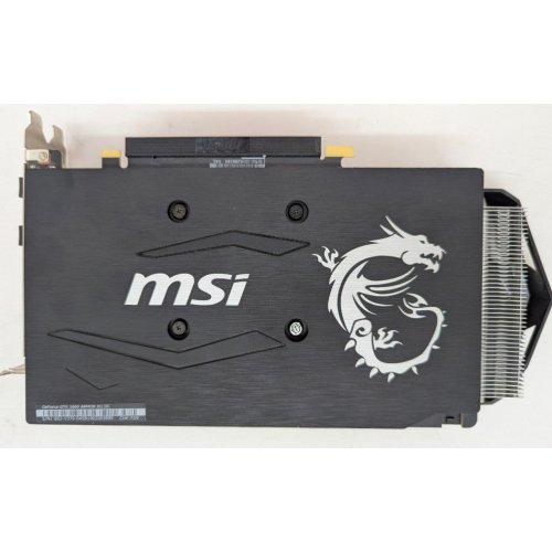 Видеокарта MSI GeForce GTX 1660 ARMOR OC 6144MB (GTX 1660 ARMOR 6G OC) (Восстановлено продавцом, 805698) купить в Украине: Киев, Днепр, Харьков, Одесса  | Проверка совместимости, низкая цена, отзывы, характеристики от TELEMART фото