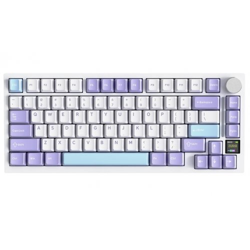 Клавиатура Attack Shark X820 Ultra RGB Linear Gift Switch Wireless (AS-6972792471273-L-UA) Lavender купить в Украине: Киев, Днепр, Харьков, Одесса  | Низкая цена, отзывы, характеристики от TELEMART фото