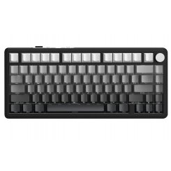 Клавіатура Attack Shark X85 RGB Linear White Jade Switch Wireless (AS-6972792470320-GG) Gradient Grey