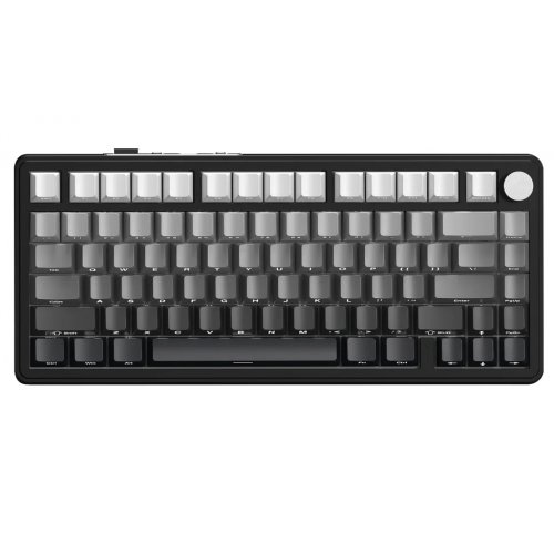 Клавіатура Attack Shark X85 RGB Linear White Jade Switch Wireless (AS-6972792470320-GG) Gradient Grey купити в Україні: Київ, Львів, Хмельницький, Тернопіль | Низька ціна, відгуки, характеристики від TELEMART фото
