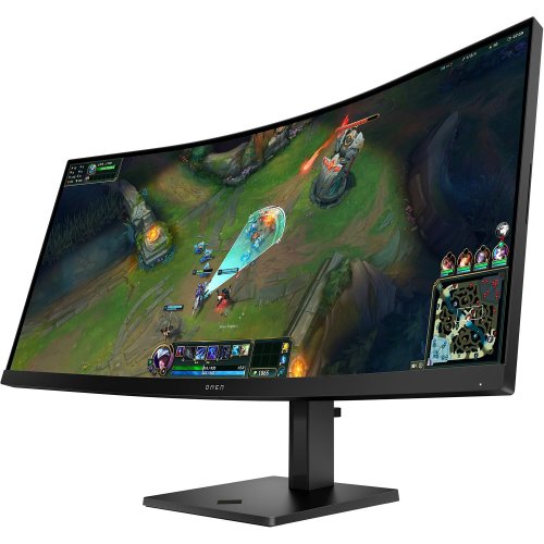 Монитор HP 34" OMEN 34c G2 (AV4C1AA) Black купить в Украине: Киев, Днепр, Харьков, Одесса  | Низкая цена, отзывы, характеристики от TELEMART фото