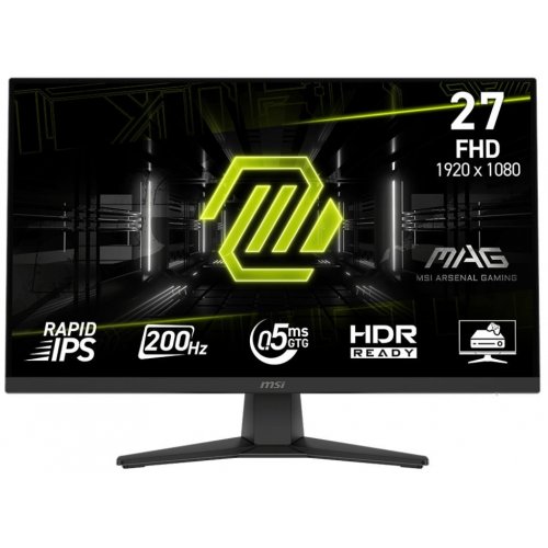 Монитор MSI 27" MAG 272F Black купить в Украине: Киев, Днепр, Харьков, Одесса  | Низкая цена, отзывы, характеристики от TELEMART фото