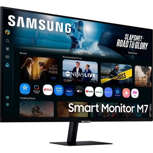 Монітор Samsung 32" Smart M70F (LS32FM702UIXUA) Black купити в Україні: Київ, Львів, Хмельницький, Тернопіль | Низька ціна, відгуки, характеристики від TELEMART фото