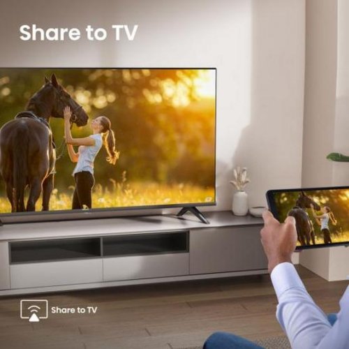 Телевізор Hisense 40" 40A4Q Black купити в Україні: Київ, Львів, Хмельницький, Тернопіль | Низька ціна, відгуки, характеристики від TELEMART фото