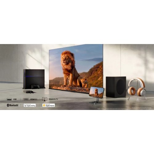 Телевізор Hisense 70" 75E7Q Black купити в Україні: Київ, Львів, Хмельницький, Тернопіль | Низька ціна, відгуки, характеристики від TELEMART фото