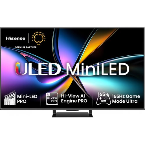 Телевизор Hisense 65" 65U7Q PRO Black купить в Украине: Киев, Днепр, Харьков, Одесса  | Низкая цена, отзывы, характеристики от TELEMART фото