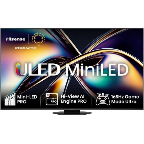 Телевизор Hisense 55" 55U8Q Black купить в Украине: Киев, Днепр, Харьков, Одесса  | Низкая цена, отзывы, характеристики от TELEMART фото