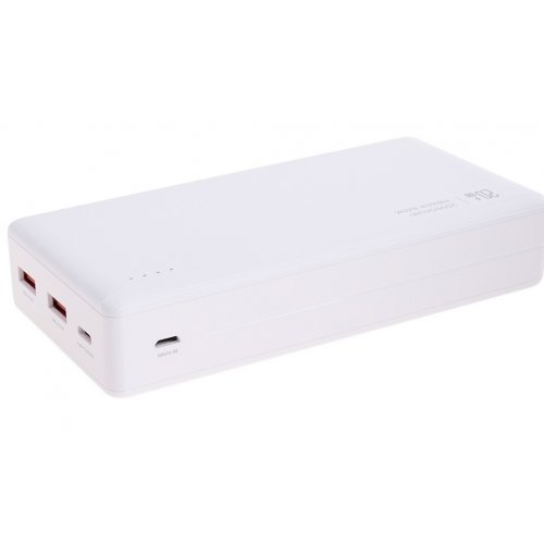 Powerbank Usams US-CD204 20000mAh 20W White купити в Україні: Київ, Львів, Хмельницький, Тернопіль | Низька ціна, відгуки, характеристики від TELEMART фото