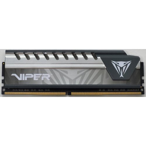 Озп Patriot DDR4 16GB 2666Mhz Viper Elite Grey (PVE416G266C6GY) (Відновлено продавцем, 806136) купити в Україні: Київ, Львів, Хмельницький, Тернопіль | Перевірка сумісності, низька ціна, відгуки, характеристики від TELEMART фото