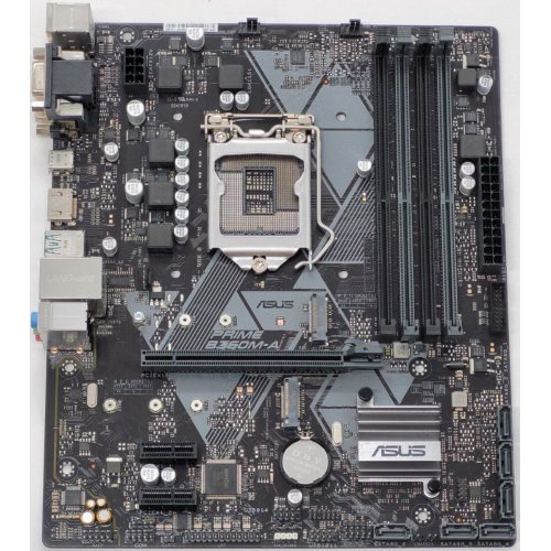 Материнская плата Asus PRIME B360M-A (s1151-V2, Intel B360) (Восстановлено продавцом, 806139) купить в Украине: Киев, Днепр, Харьков, Одесса  | Проверка совместимости, низкая цена, отзывы, характеристики от TELEMART фото