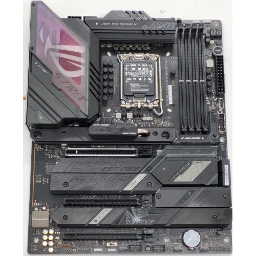 Материнская плата Asus ROG STRIX Z790-E GAMING WIFI (s1700, Intel Z790) (Восстановлено продавцом, 806162) купить в Украине: Киев, Днепр, Харьков, Одесса  | Проверка совместимости, низкая цена, отзывы, характеристики от TELEMART фото