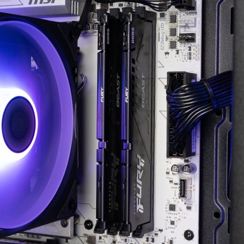 Комп'ютер Dragon Lucky Gold Powered_by MSI (RTX 5060 + R5 7500F) Black купити в Україні: Київ, Львів, Хмельницький, Тернопіль | Низька ціна, відгуки, характеристики від TELEMART фото