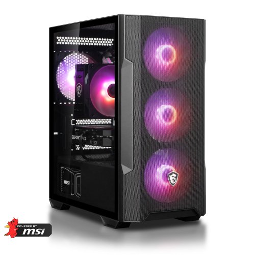 Комп'ютер Dragon Lucky Platinum Powered_by MSI (RTX 5070 + R5 7700) Black купити в Україні: Київ, Львів, Хмельницький, Тернопіль | Низька ціна, відгуки, характеристики від TELEMART фото