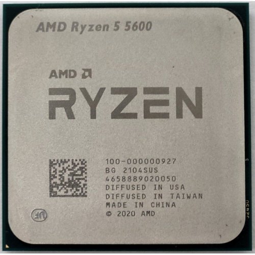 Процесор AMD Ryzen 5 5600 3.5(4.4)GHz 32MB sAM4 Tray (100-000000927) (Відновлено продавцем, 806229) купити в Україні: Київ, Львів, Хмельницький, Тернопіль | Перевірка сумісності, низька ціна, відгуки, характеристики від TELEMART фото