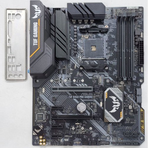 Материнская плата Asus TUF B450-PRO GAMING (sAM4, AMD B450) (Восстановлено продавцом, 806239) купить в Украине: Киев, Днепр, Харьков, Одесса  | Проверка совместимости, низкая цена, отзывы, характеристики от TELEMART фото