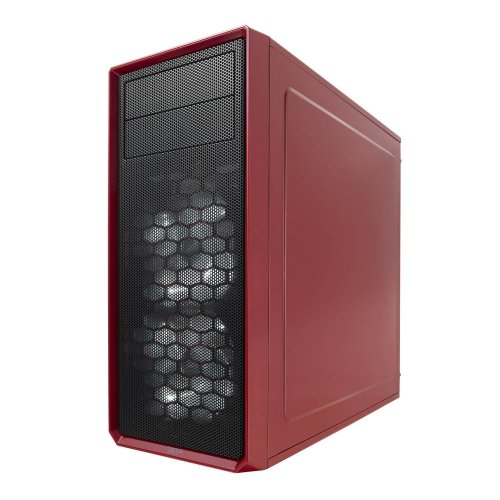 Корпус Fractal Design Focus G Window без БП (FD-CA-FOCUS-RD-W) Red (Восстановлено продавцом, 806258) купить в Украине: Киев, Днепр, Харьков, Одесса  | Проверка совместимости, низкая цена, отзывы, характеристики от TELEMART фото