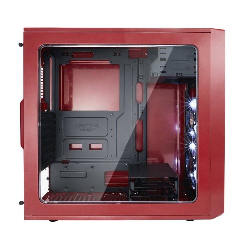 Корпус Fractal Design Focus G Window без БП (FD-CA-FOCUS-RD-W) Red (Восстановлено продавцом, 806258) купить в Украине: Киев, Днепр, Харьков, Одесса  | Проверка совместимости, низкая цена, отзывы, характеристики от TELEMART фото