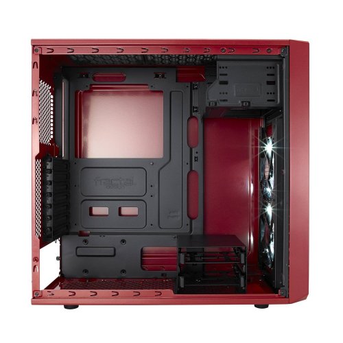 Корпус Fractal Design Focus G Window без БП (FD-CA-FOCUS-RD-W) Red (Восстановлено продавцом, 806258) купить в Украине: Киев, Днепр, Харьков, Одесса  | Проверка совместимости, низкая цена, отзывы, характеристики от TELEMART фото