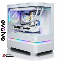 Компьютер EVOLVE GamePart Total:White Pro (EVGP-TWPR970XN507-D532S1TWH) White / AMD Ryzen 7 9700X (3.8–5.5 ГГц), 8 ядер / RTX 5070 / 32 ГБ (DDR5) / 1024 ГБ (SSD)