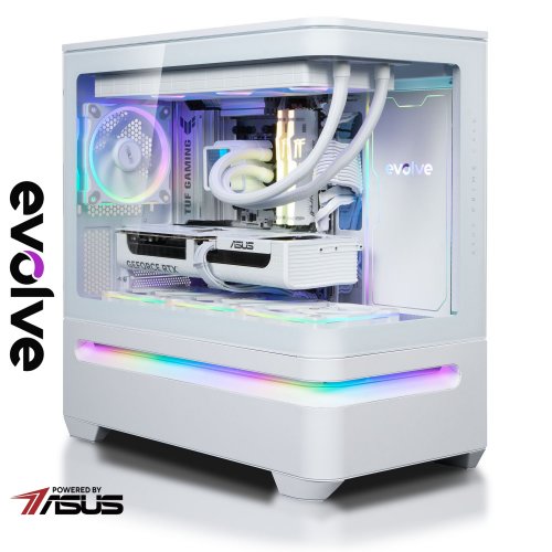 Компьютер EVOLVE GamePart Total:White Pro (EVGP-TWPR970XN507-D532S1TWH) White купить в Украине: Киев, Днепр, Харьков, Одесса  | Низкая цена, отзывы, характеристики от TELEMART фото