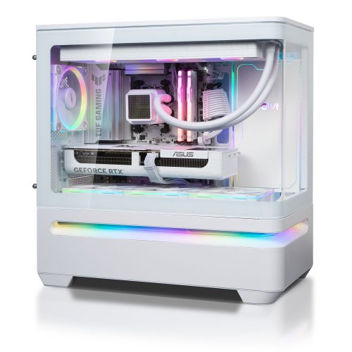 Компьютер EVOLVE GamePart Total:White Pro (EVGP-TWPR970XN507-D532S1TWH) White купить в Украине: Киев, Днепр, Харьков, Одесса  | Низкая цена, отзывы, характеристики от TELEMART фото