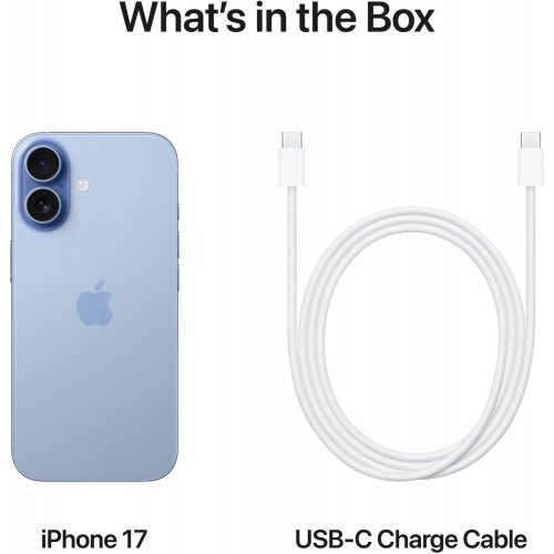 Смартфон Apple iPhone 17 256GB (MG6L4AF/A) Mist Blue купити в Україні: Київ, Львів, Хмельницький, Тернопіль | Низька ціна, відгуки, характеристики від TELEMART фото