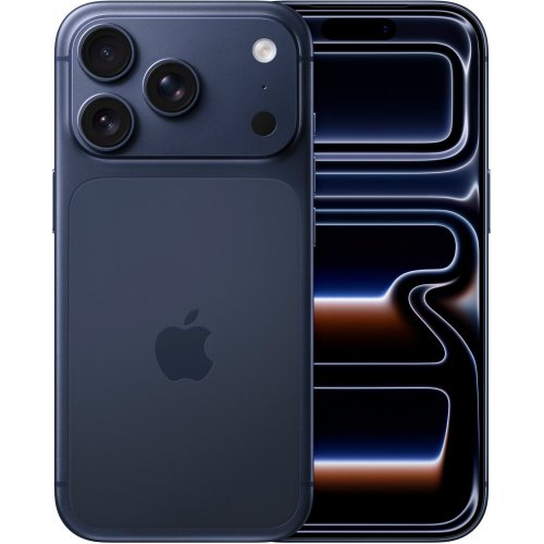 Смартфон Apple iPhone 17 Pro 256GB (MG8J4AF/A) Deep Blue купити в Україні: Київ, Львів, Хмельницький, Тернопіль | Низька ціна, відгуки, характеристики від TELEMART фото