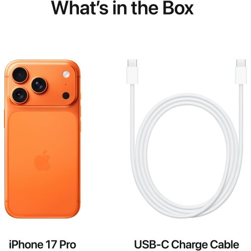 Смартфон Apple iPhone 17 Pro 1TB (MG8Q4AF/A) Cosmic Orange купити в Україні: Київ, Львів, Хмельницький, Тернопіль | Низька ціна, відгуки, характеристики від TELEMART фото