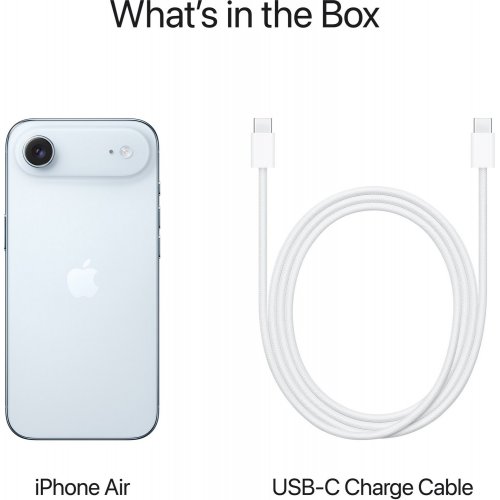 Смартфон Apple iPhone Air 256GB (MG2P4AF/A) Sky Blue купити в Україні: Київ, Львів, Хмельницький, Тернопіль | Низька ціна, відгуки, характеристики від TELEMART фото