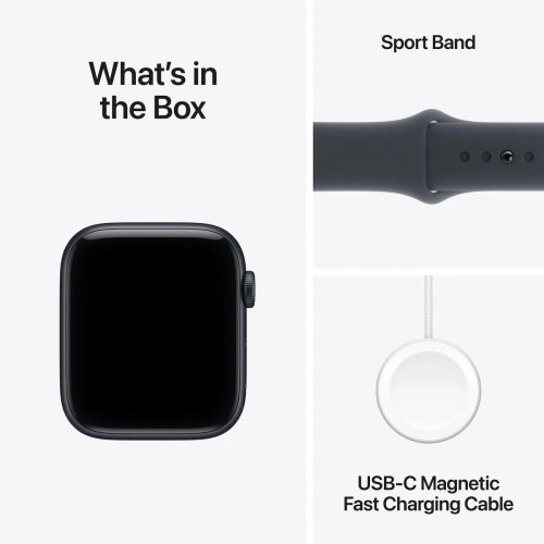 Смарт-часы Apple Watch SE 3 GPS + Cellular 40mm Midnight Aluminium Case with Midnight Sport Band - M/L (MEPC4RK/A) купить в Украине: Киев, Днепр, Харьков, Одесса  | Низкая цена, отзывы, характеристики от TELEMART фото