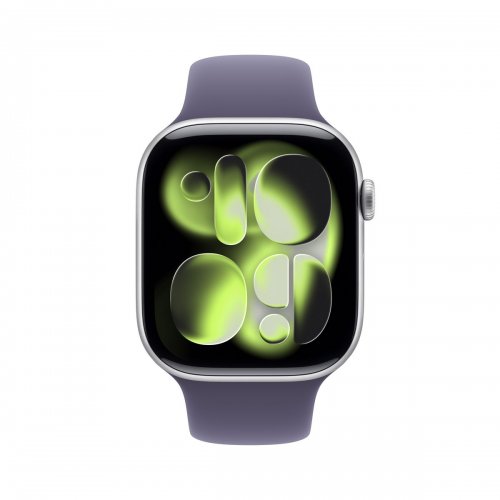 Смарт-годинник Apple Watch Series 11 GPS 42mm Silver Aluminium Case with Purple Fog Sport Band - M/L (MEU74RK/A) купити в Україні: Київ, Львів, Хмельницький, Тернопіль | Низька ціна, відгуки, характеристики від TELEMART фото