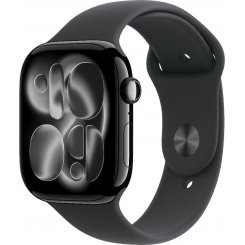 Смарт-часы Apple Watch Series 11 GPS + Cellular 42mm Slate Titanium Case with Black Sport Band - S/M (MF8R4RK/A)