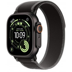 Смарт-часы Apple Watch Ultra 3 GPS + Cellular 49mm Black Titanium Case with Black/Charcoal Trail Loop - M/L (MF1H4QP/A)