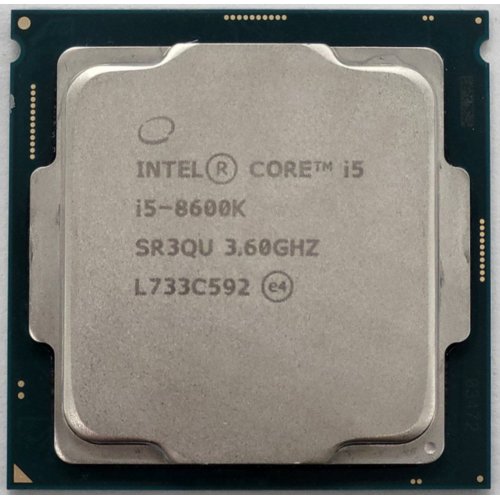 Процессор Intel Core i5-8600K 3.6(4.3)GHz 9MB s1151 Tray (CM8068403358508) (Восстановлено продавцом, 806592) купить в Украине: Киев, Днепр, Харьков, Одесса  | Проверка совместимости, низкая цена, отзывы, характеристики от TELEMART фото
