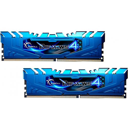 Озу G.Skill DDR4 16GB (2x8GB) 3000Mhz Ripjaws 4 Blue ( F4-3000C15D-16GRBB) (Восстановлено продавцом, 806601) купить в Украине: Киев, Днепр, Харьков, Одесса  | Проверка совместимости, низкая цена, отзывы, характеристики от TELEMART фото