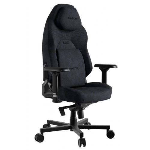 Игровое кресло HATOR Arc 3 Velour L (HTC3440L) Black купить в Украине: Киев, Днепр, Харьков, Одесса  | Низкая цена, отзывы, характеристики от TELEMART фото