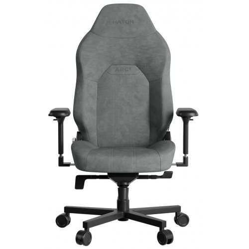Игровое кресло HATOR Arc 3 Velour L (HTC3446L) Grey купить в Украине: Киев, Днепр, Харьков, Одесса  | Низкая цена, отзывы, характеристики от TELEMART фото