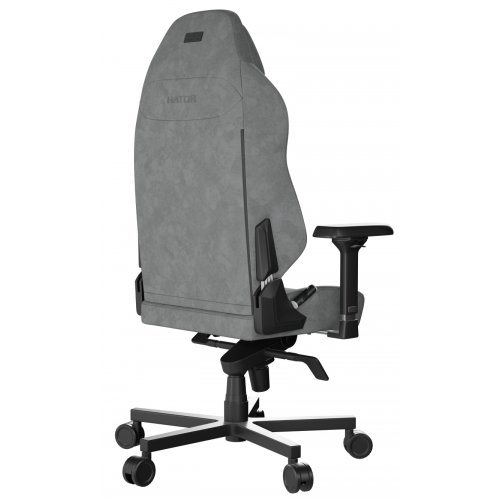 Игровое кресло HATOR Arc 3 Velour L (HTC3446L) Grey купить в Украине: Киев, Днепр, Харьков, Одесса  | Низкая цена, отзывы, характеристики от TELEMART фото